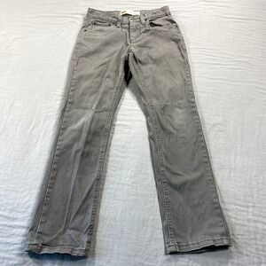 Levis 511 Jeans‎ Womens 10 R 25x26 Gray Denim Slim Fit Stretch Casual Ladies